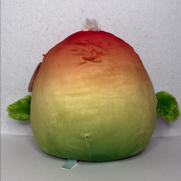 Squishmallow Plushie Elliene Red and Green Parrot 8" Super Soft Kid's Cuddly Toy - Picture 2 of 6